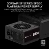 Maitinimo blokas CORSAIR CP-9020256-EU, 850 W, 24-pin ATX, 80 PLUS Gold, 140 mm ventiliatorius, juodas