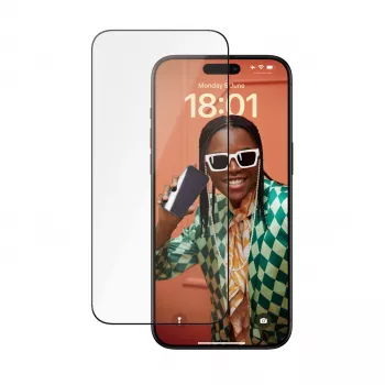 PanzerGlass ® Ceramic Protection ekrano apsauga iPhone 15 Pro Max | Ultra-Wide Fit su EasyAligner