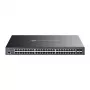 TP-Link Omada SG3452XMPP valdomas L2+ tinklo jungiklis, 48 prievadų PoE, Gigabit Ethernet (10/100/1000), 1U, juodas