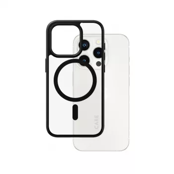 PanzerGlass CARE™ by ® Urban Combat dėklas permatomas su juodu MagSafe iPhone 15 Pro