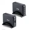 CLUB3D CAC-1918 Universalus juodas kroviklis su 4 USB Type-C prievadais, 240 W, GaN