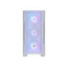 Korpusas MSI MAG FORGE M100R Midi Tower permatomas, baltas