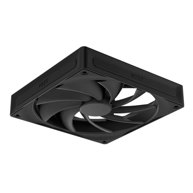 NZXT F140Q 140 mm korpuso ventiliatorius juodas tyliai
