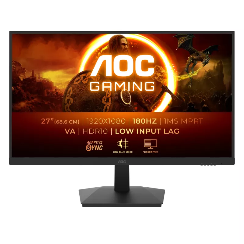 Monitorius AOC G1 27G15N2 68,6 cm (27 col.) 1920 x 1080 pikselių Full HD LCD juodas