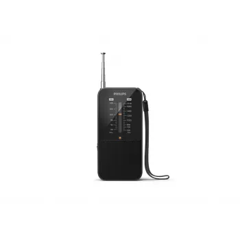 Nešiojamas radijo imtuvas Philips TAR1509/00 Analoginis AM FM Juodas