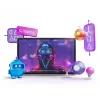 Planšetinis kompiuteris Lenovo Tab Plus 11.5 colio MediaTek Helio G99 8 GB RAM 128 GB ATM Wi-Fi 5 Android 14 Pilka