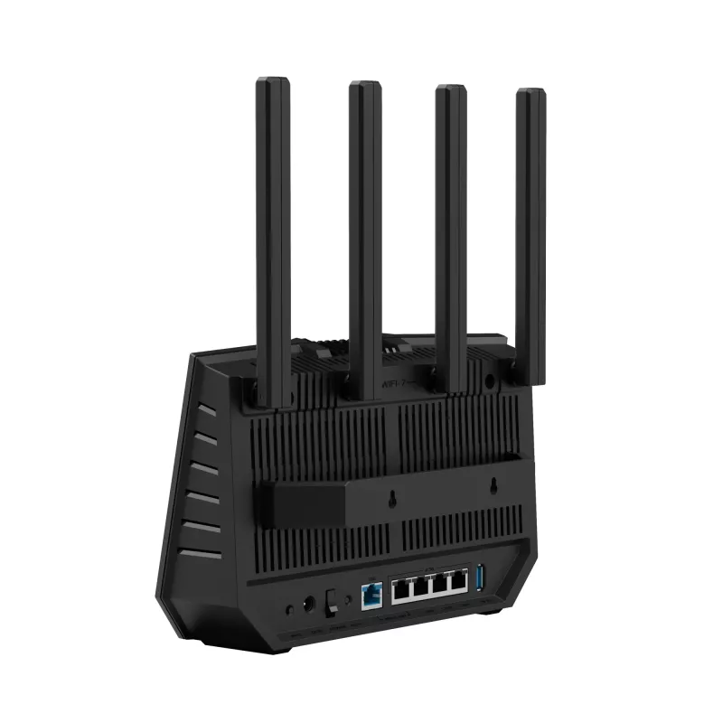 ASUS RT-BE92U belaidis maršrutizatorius 10 Gigabit Ethernet Tri-band (2,4 GHz / 5 GHz / 6 GHz) Juodas