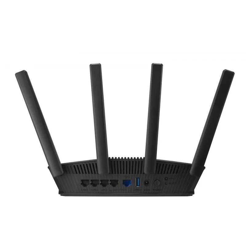 ASUS RT-BE58U V2 belaidis maršrutizatorius 2.5 Gigabit Ethernet dviejų juostų (2,4 GHz / 5 GHz) Juodas