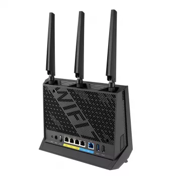 ASUS RT-BE86U belaidis maršrutizatorius 10 Gigabit Ethernet dviejų juostų (2,4 GHz / 5 GHz) Juodas