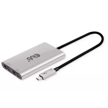 CLUB3D Thunderbolt™ 3 į DisplayPort™ dviejų monitorių adapteris 4K60Hz M/F