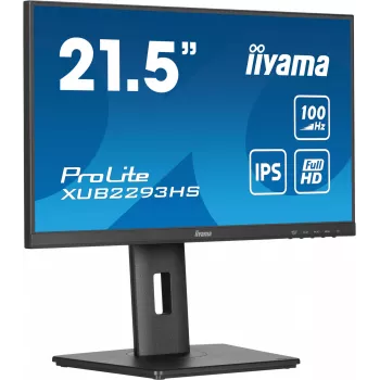 Monitorius iiyama ProLite XUB2293HS-B6 54,6 cm (21,5 colio) 1920 x 1080 pikselių Full HD LED Juodas
