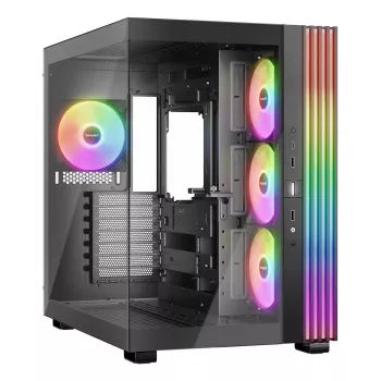 PC korpusas be quiet! LIGHT BASE 600 LX Midi Tower juodas