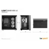 PC korpusas be quiet! LIGHT BASE 600 LX Midi Tower juodas