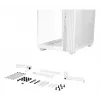 Korpusas be quiet! LIGHT BASE 600 DX White Midi Tower, ATX/microATX/Mini-ATX, stiklinis šonas, RGB priekis, USB-C