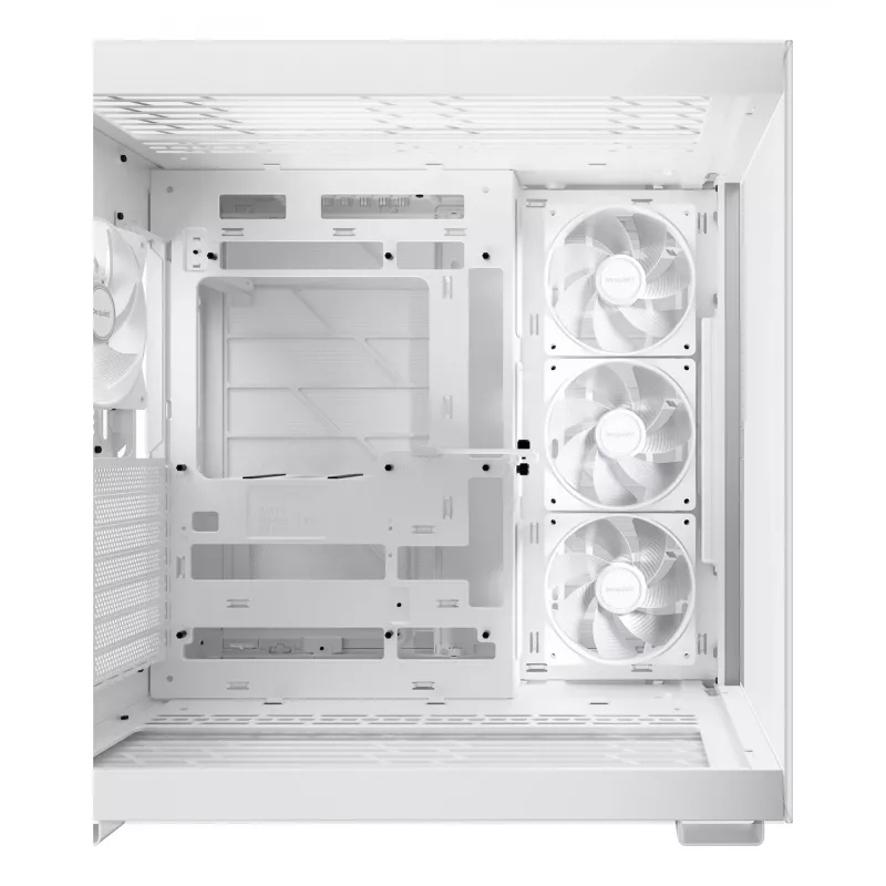 Korpusas be quiet! LIGHT BASE 600 DX White Midi Tower, ATX/microATX/Mini-ATX, stiklinis šonas, RGB priekis, USB-C