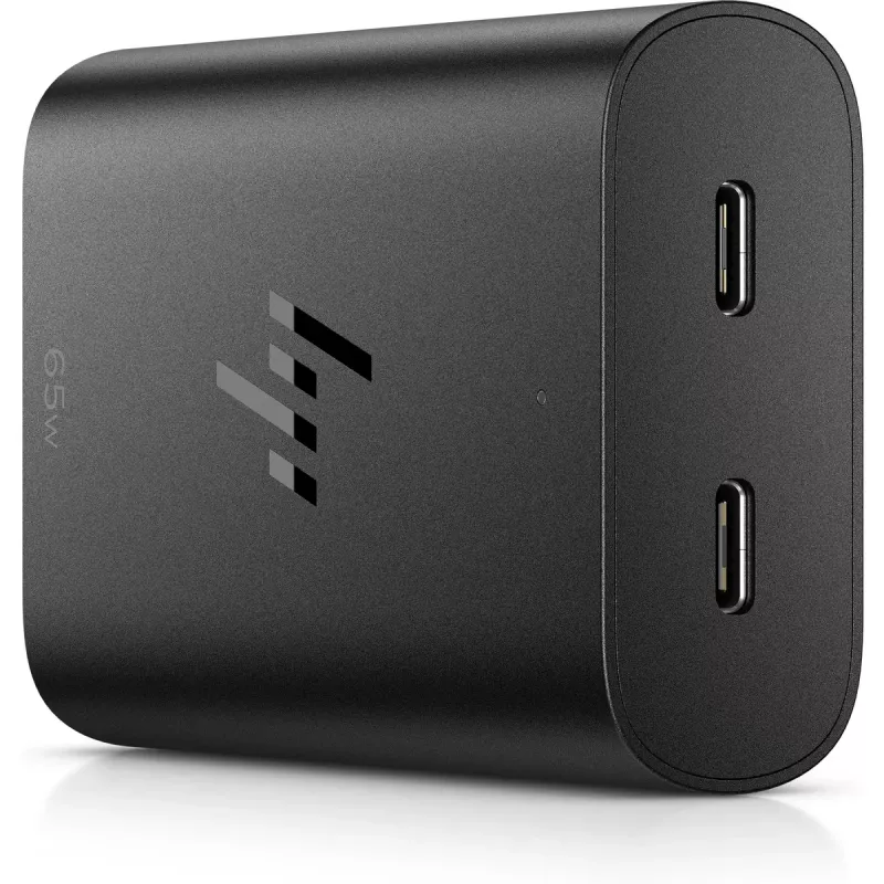 HP 65W GaN USB-C nešiojamojo kompiuterio įkroviklis 600Q8UT#ABB