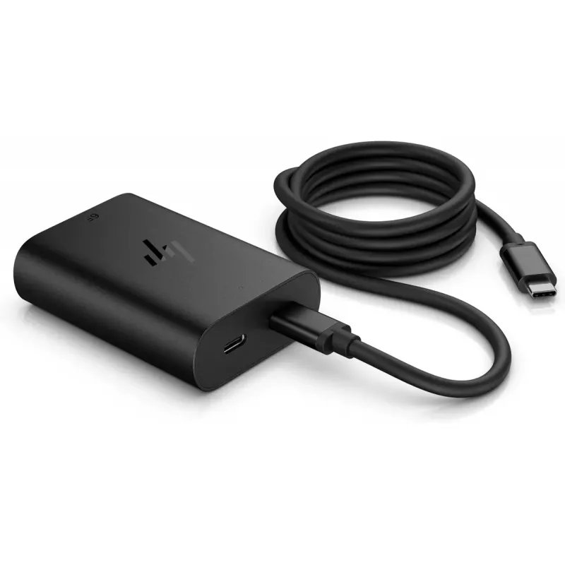 HP 65W GaN USB-C nešiojamojo kompiuterio įkroviklis 600Q8UT#ABB