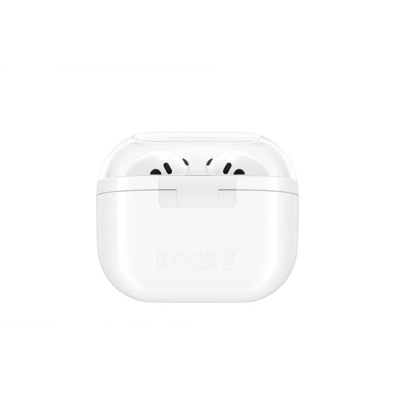 Samsung Galaxy Buds3, tikrai belaidžiai stereo (TWS) ausiniai, skambučiams/muzikai, balti