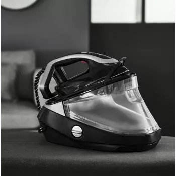 Tefal Pro Express Vision GV9821 3000 W 1.2 L Durilium AirGlide Autoclean padas Juoda, Sidabrinė