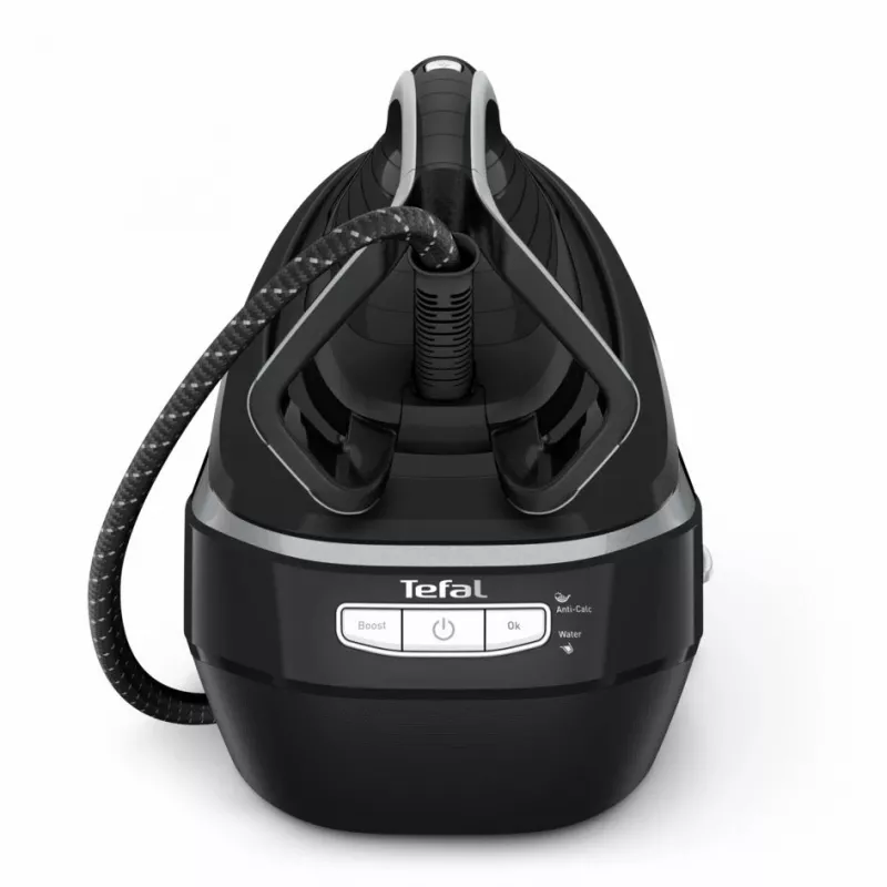 Tefal Pro Express Vision GV9821 3000 W 1.2 L Durilium AirGlide Autoclean padas Juoda, Sidabrinė