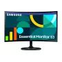 Samsung S36GD 24 colių išlenktas Full HD VA monitorius, juodas