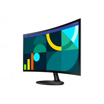 Samsung S36GD 24 colių išlenktas Full HD VA monitorius, juodas