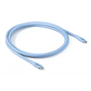 CLUB3D USB C laidas mėlynas, 2 m, USB C, USB C, USB4 Gen 2x2, 20 Gbit/s, Mėlyna