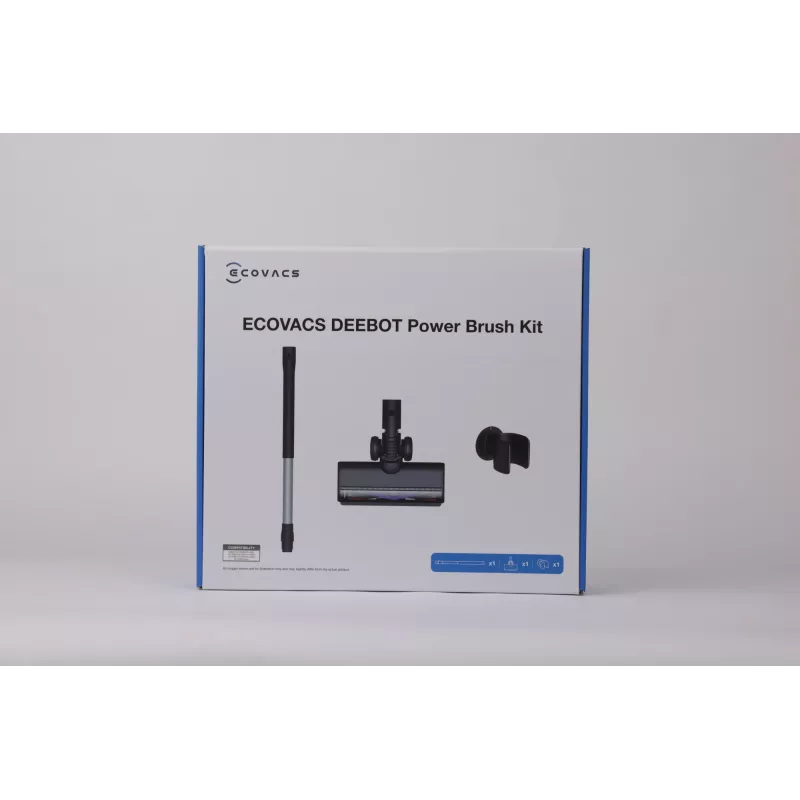Ecovacs Power Brush Kit priedų rinkinys rankiniam dulkių siurbliui, modelis 425453, keičiami šepečiai įvairiems paviršiams