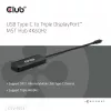 CLUB3D USB-C® į tris DisplayPort™ 4K60Hz