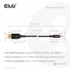 CLUB3D Mini DisplayPort™ į DisplayPort™ dvikryptis VESA DP80 sertifikuotas laidas M/M 1m/3.28ft