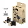 Adapteris Club 3D DisplayPort kištukas į DisplayPort 1.4 lizdą 90° kampu, palaiko 4K@120Hz