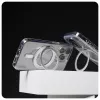 PanzerGlass CARE™ by ® Dėklas Skaidrus su Sidabriniu Atraminiu Stovu ir MagSafe iPhone 16