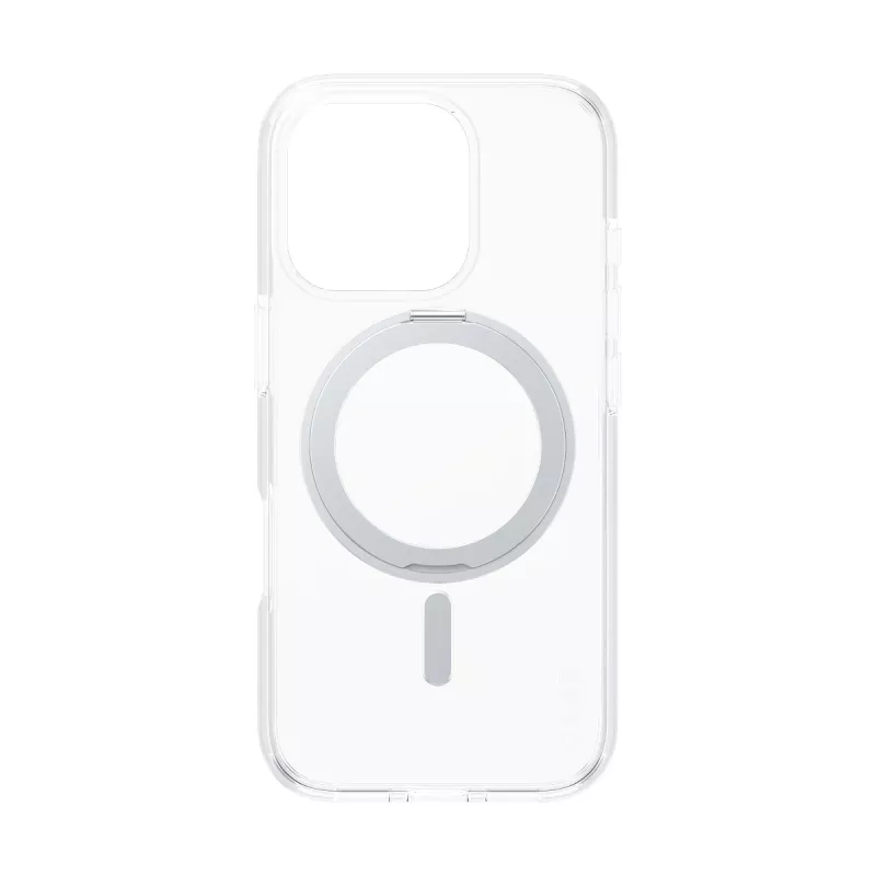 PanzerGlass CARE™ by ® Dėklas Skaidrus su Sidabriniu Atramėliu ir MagSafe iPhone 16 Pro