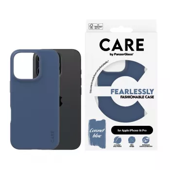 PanzerGlass CARE™ by ® Dėklas Blue iPhone 16 Pro, Apple - iPhone 16 Pro, Mėlyna