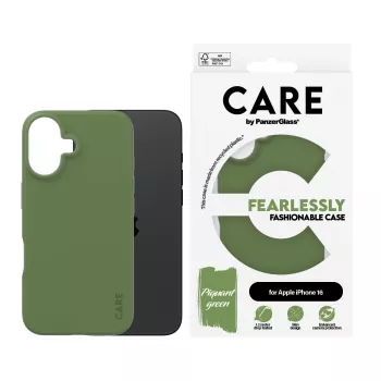 PanzerGlass CARE™ by ® Dėklas Green iPhone 16, Apple - iPhone 16, Žalias
