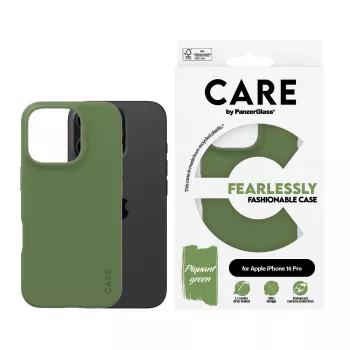 PanzerGlass CARE by® Fashionable Case Green iPhone 16 Pro