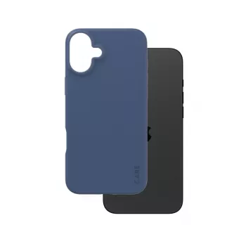 PanzerGlass CARE by Fashionable Case Blue iPhone 16 Plus – permatomas apsauginis dėklas