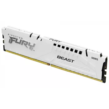 Kingston FURY Beast 32GB (2x16GB) DDR5 6000MT/s CL36 atminties rinkinys baltas EXPO