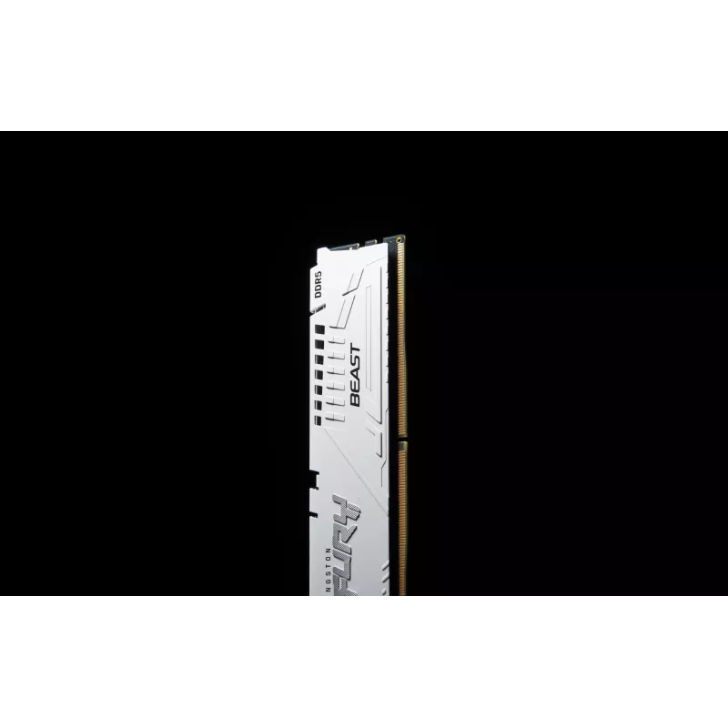 Kingston FURY Beast 32GB (2x16GB) DDR5 6000MT/s CL36 atminties rinkinys baltas EXPO