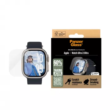 PanzerGlass ® Ekrano apsauga Apple Watch Ultra 3 | Ultra 2 | Ultra | 49mm