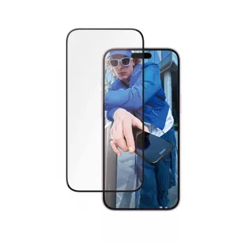 PanzerGlass ® Keraminis ekrano apsauginis stiklas iPhone 16 Plus | 15 Plus | Ultra-Wide Fit su EasyAligner