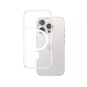PanzerGlass HardCase permatomas su balta MagSafe iPhone 16 Pro