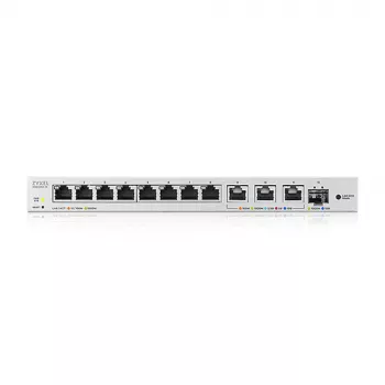 Zyxel XGS1250-12 valdomas L2 10G Ethernet (100/1000/10000) pilkas jungiklis