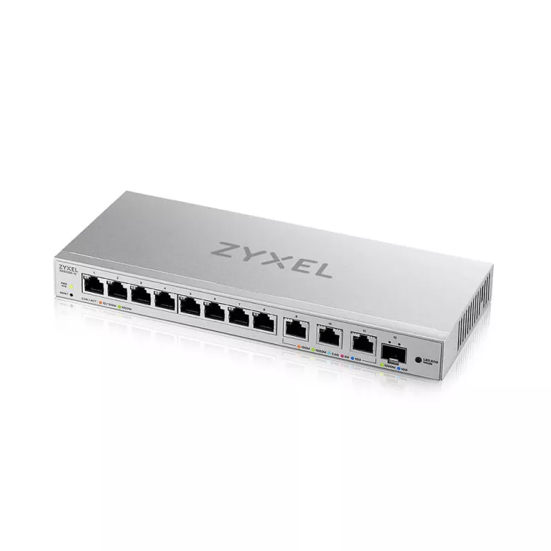 Zyxel XGS1250-12 valdomas L2 10G Ethernet (100/1000/10000) pilkas jungiklis