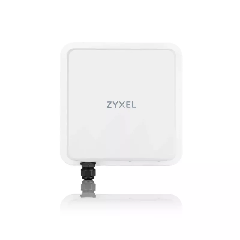 Zyxel Nebula FWA710 belaidis maršrutizatorius Multi-Gigabit Ethernet Dual-Band (2,4 GHz / 5 GHz) 5G baltas