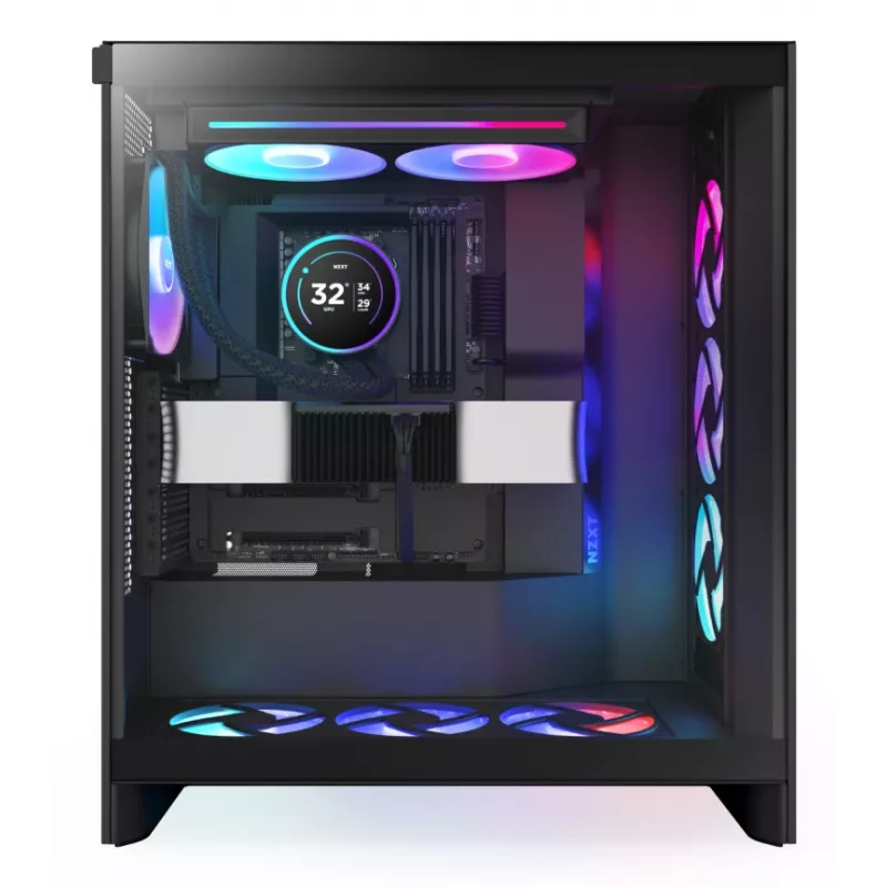 NZXT CPU Aušintuvas Kraken Elite 280 RGB Juodas