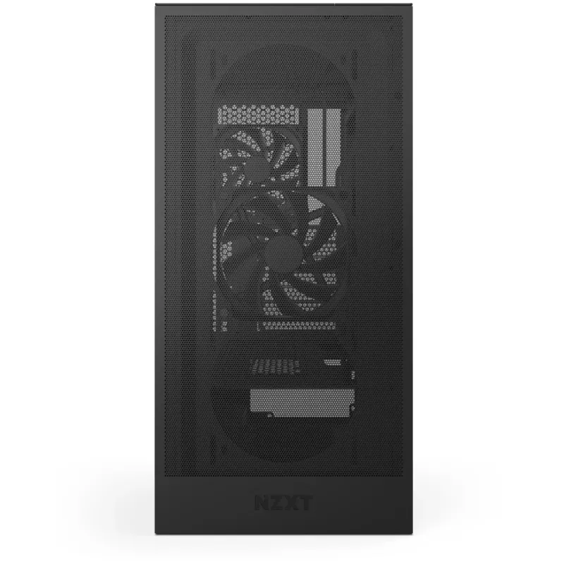 NZXT H5 Flow (2024) Mid Tower ATX korpusas, juodas