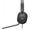 MSI Maestro 300 ausinės, laidinės, ant galvos, žaidimams, USB Type-C / USB Type-A, juodos