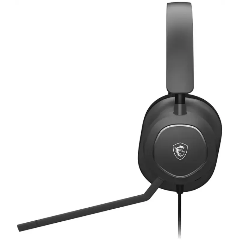 MSI Maestro 300 ausinės, laidinės, ant galvos, žaidimams, USB Type-C / USB Type-A, juodos