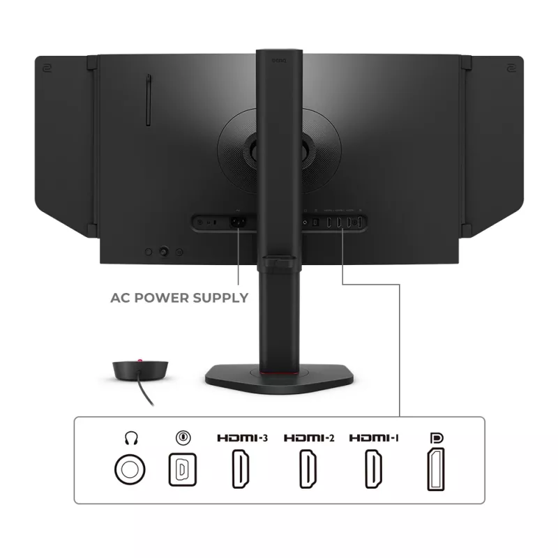 Monitorius ZOWIE XL2566X+ 62,2 cm (24,5 colio) 1920 x 1080 pikselių Full HD juodas